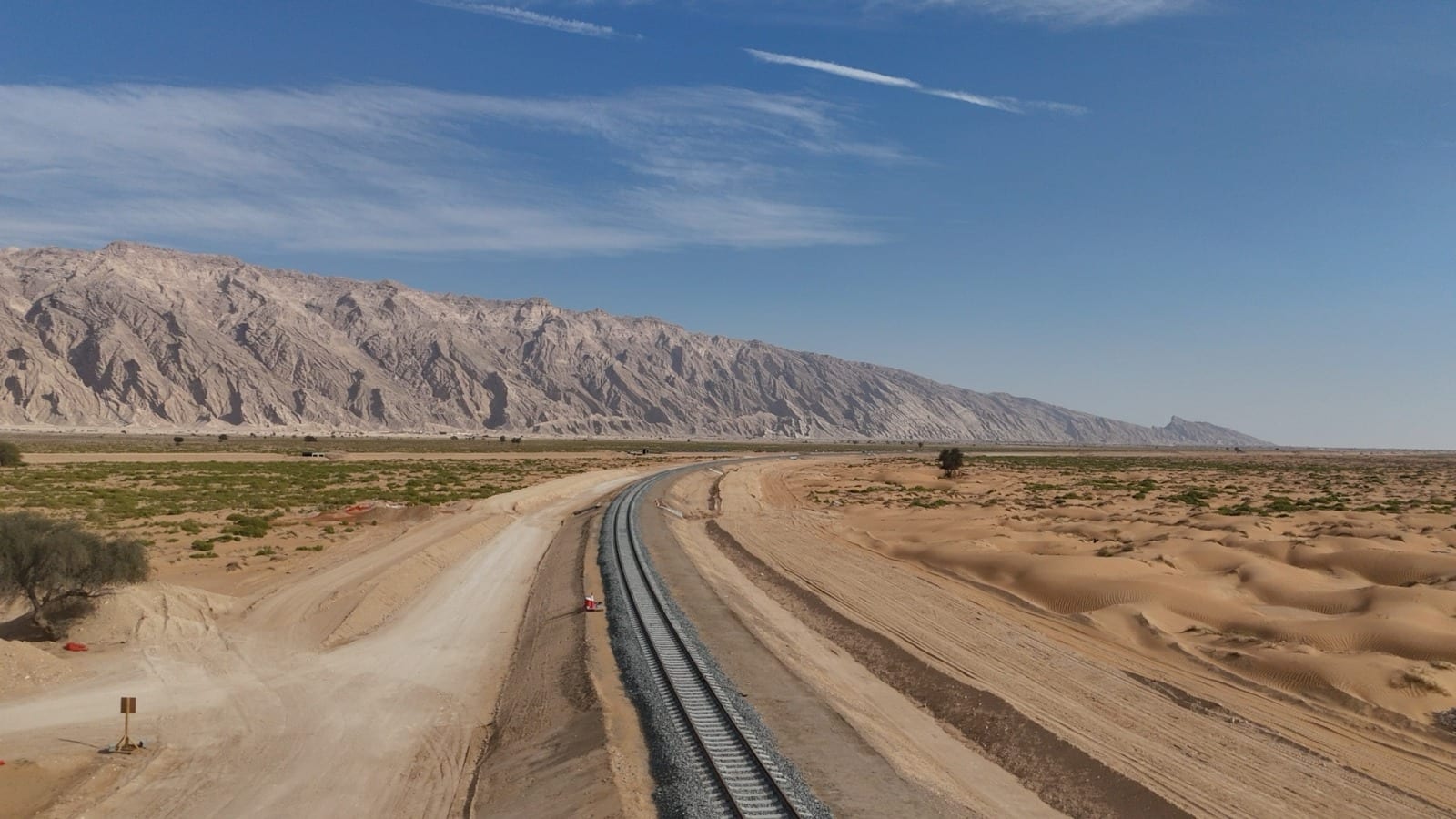 Hafeet Rail Announces 40% Completion of the Oman–UAE Railway Connection Project